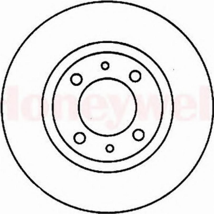 BENDIX 561511B - Тормозной диск autospares.lv