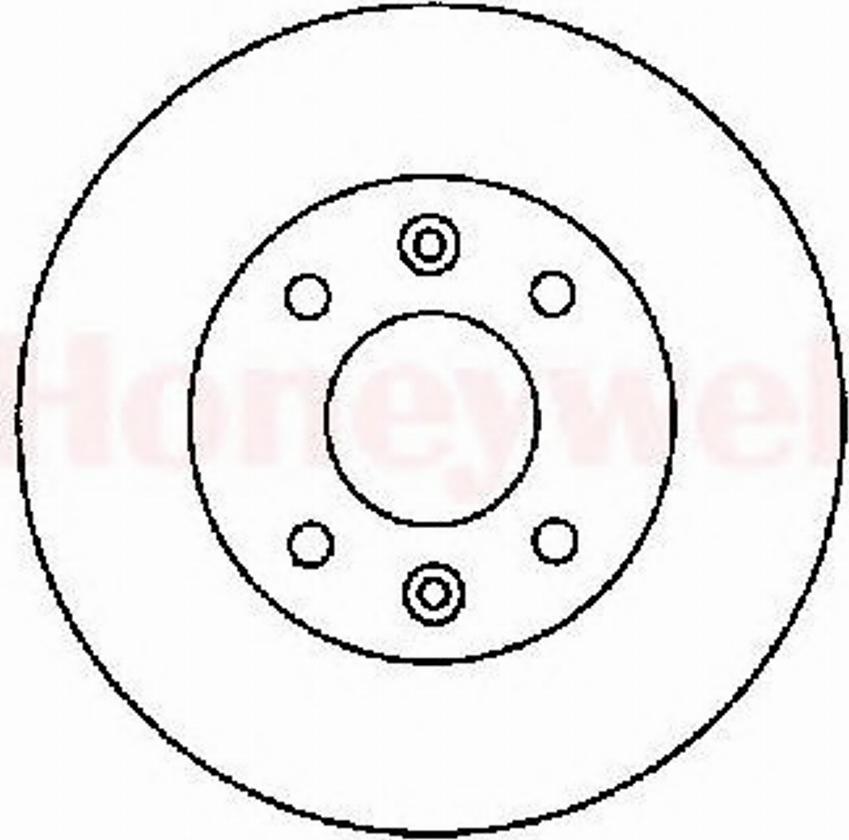 BENDIX 561534B - Тормозной диск autospares.lv