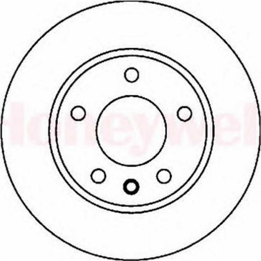 BENDIX 561609 B - Тормозной диск autospares.lv