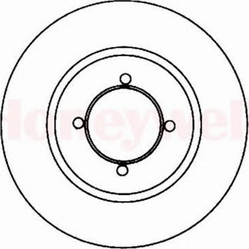 BENDIX 561679 B - Тормозной диск autospares.lv