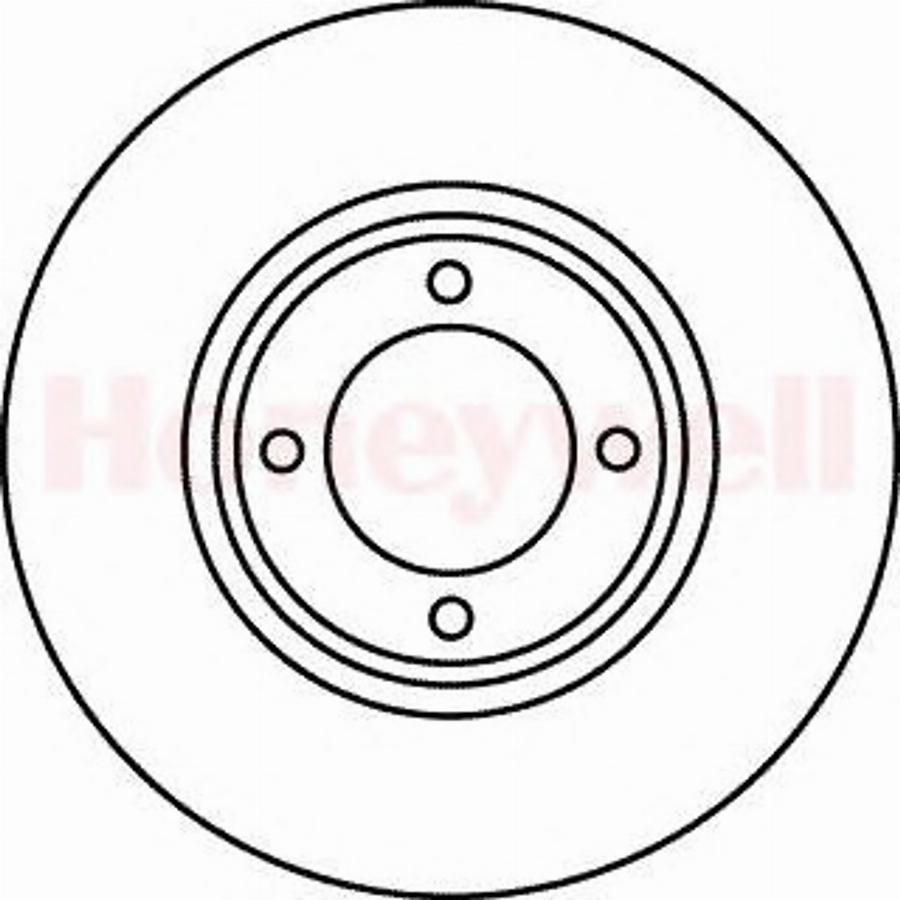 BENDIX 561052B - Тормозной диск autospares.lv