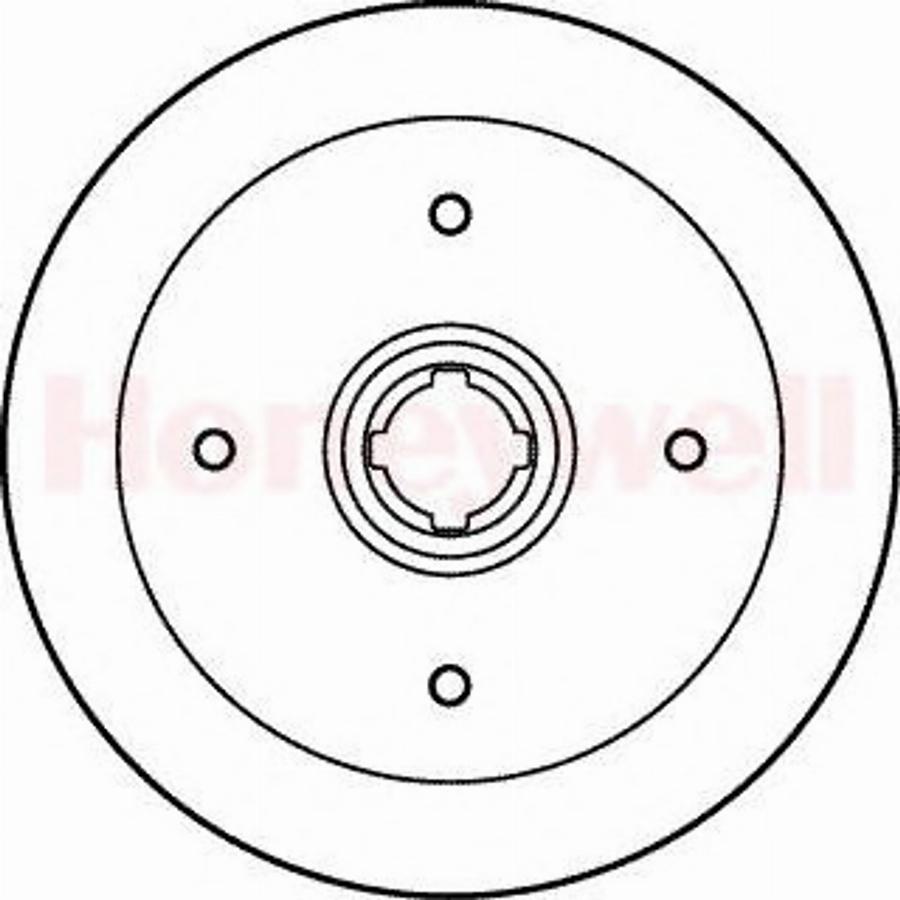 BENDIX 561134B - Тормозной диск autospares.lv