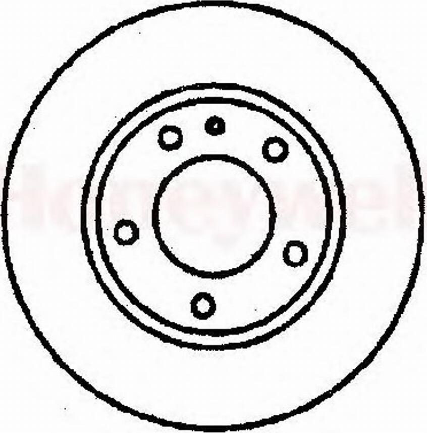 BENDIX 561123B - Тормозной диск autospares.lv