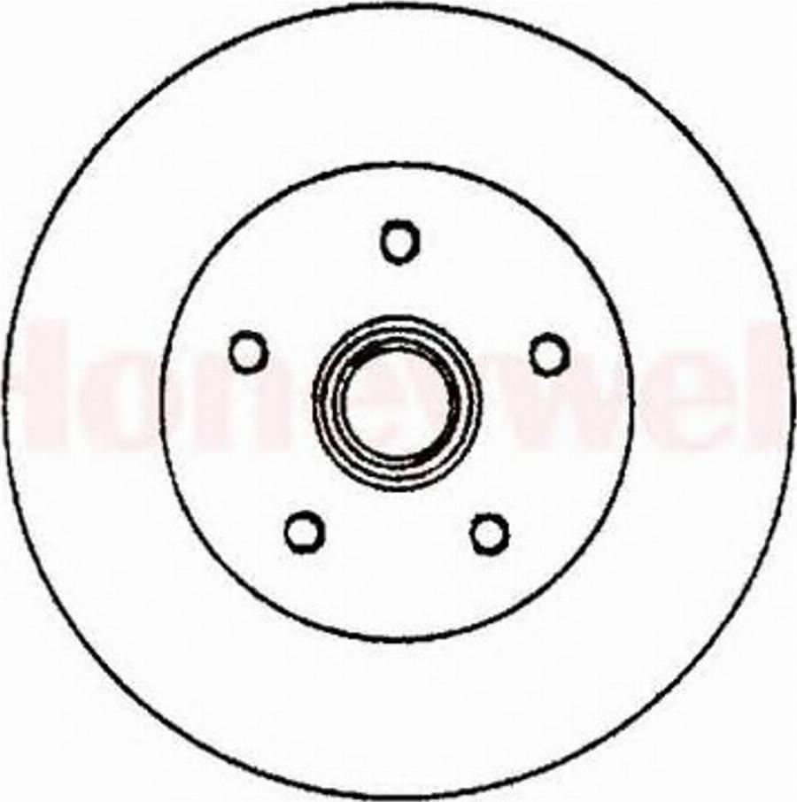 BENDIX 561829B - Тормозной диск autospares.lv