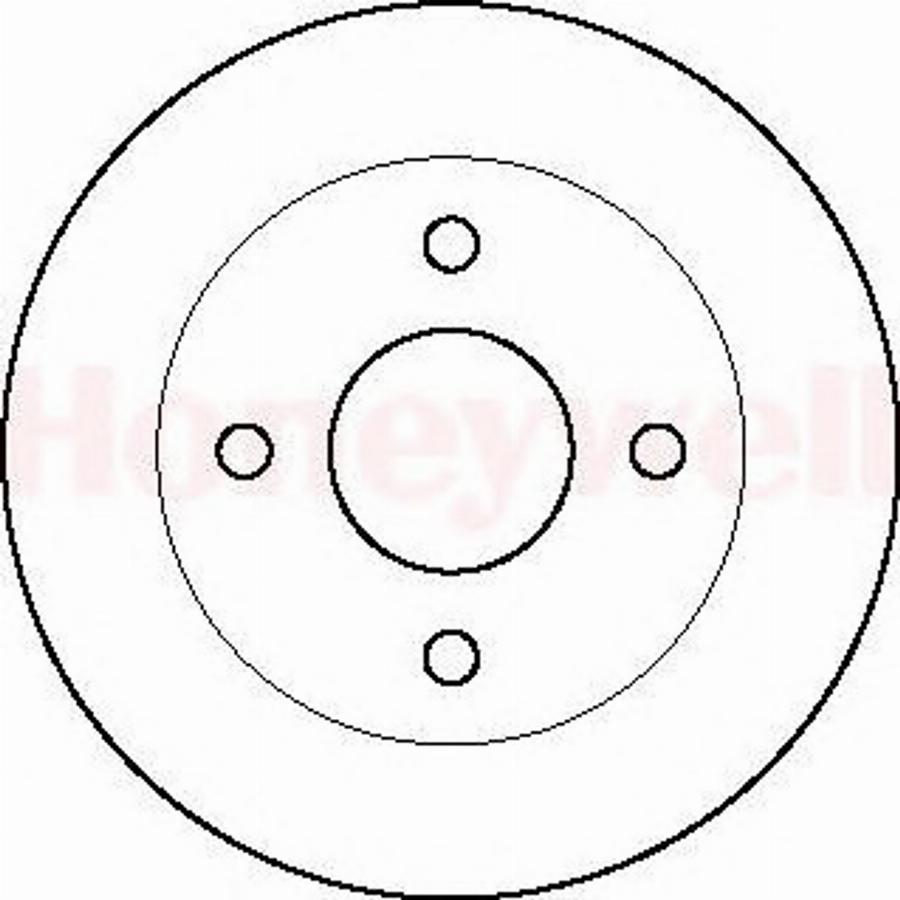 BENDIX 561355B - Тормозной диск autospares.lv