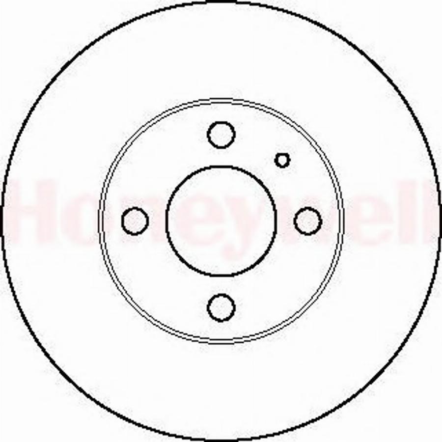 BENDIX 561358B - Тормозной диск autospares.lv