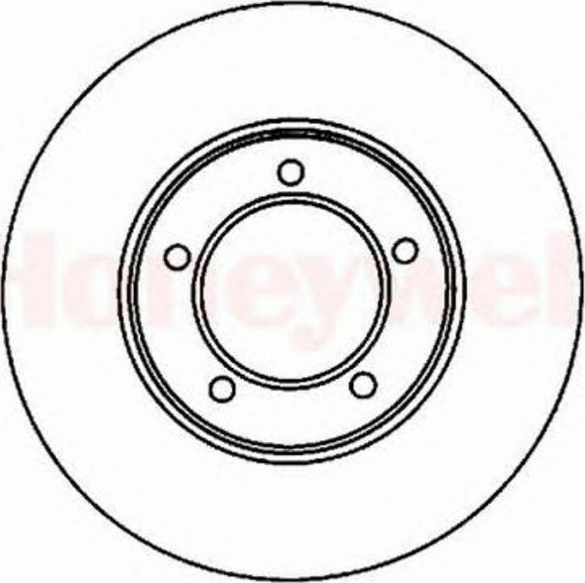 BENDIX 561368 B - Тормозной диск autospares.lv