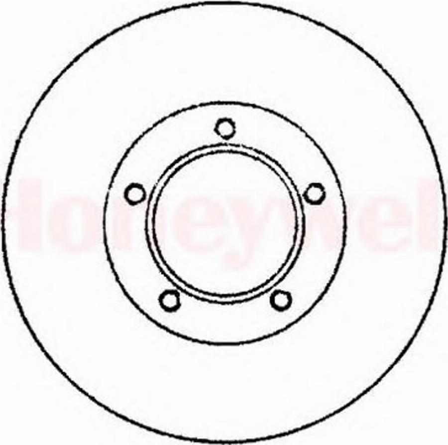 BENDIX 561301 B - Тормозной диск autospares.lv