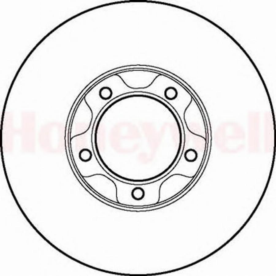 BENDIX 561308 B - Тормозной диск autospares.lv