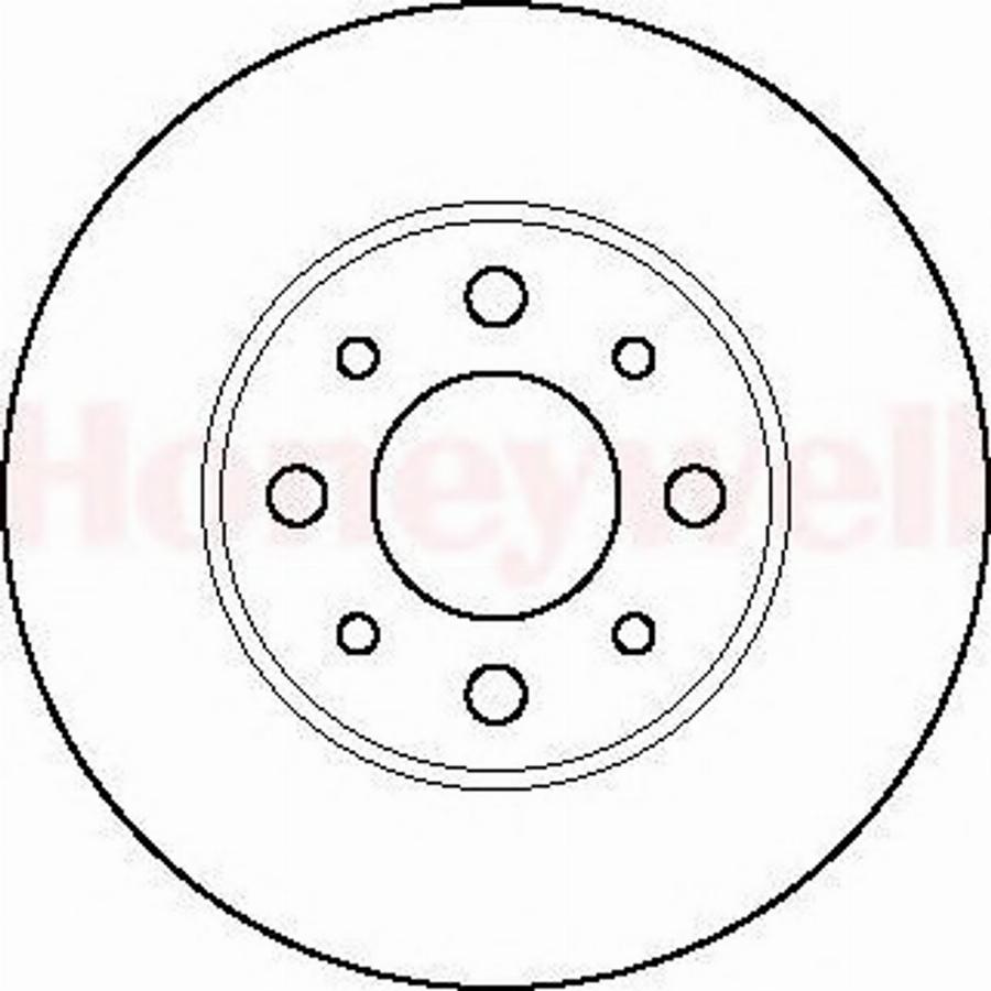 BENDIX 561385B - Тормозной диск autospares.lv