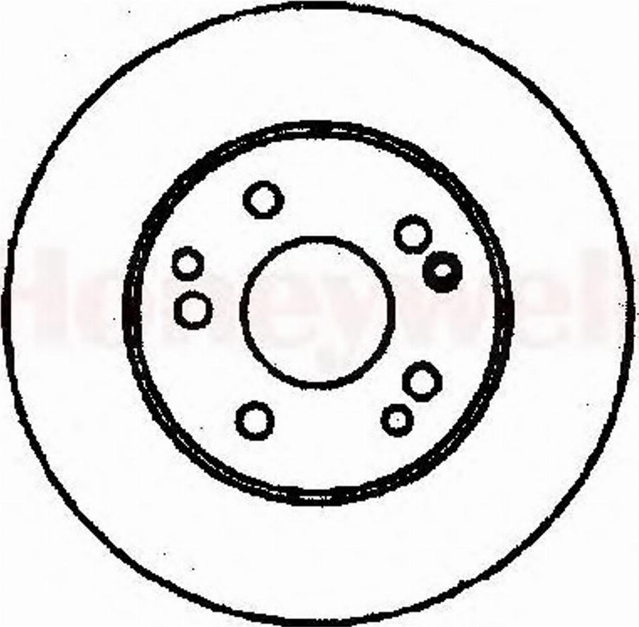 BENDIX 561332 B - Тормозной диск autospares.lv