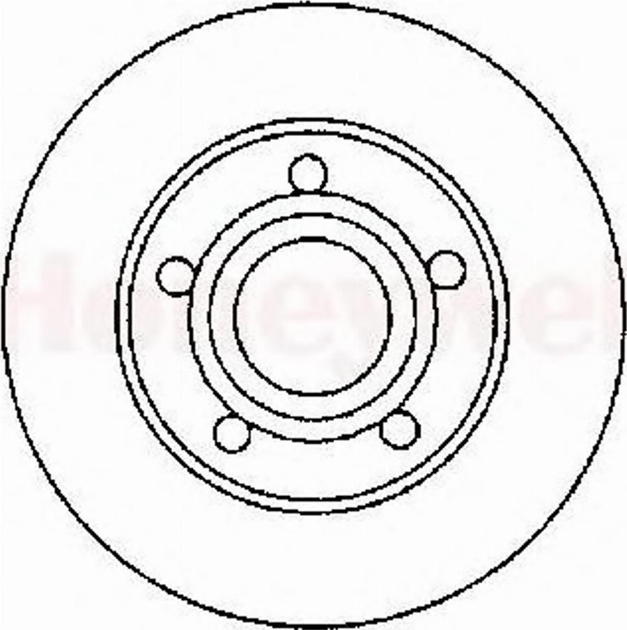 BENDIX 561247B - Тормозной диск autospares.lv