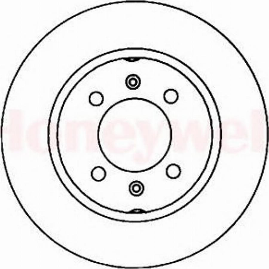 BENDIX 561256 B - Тормозной диск autospares.lv