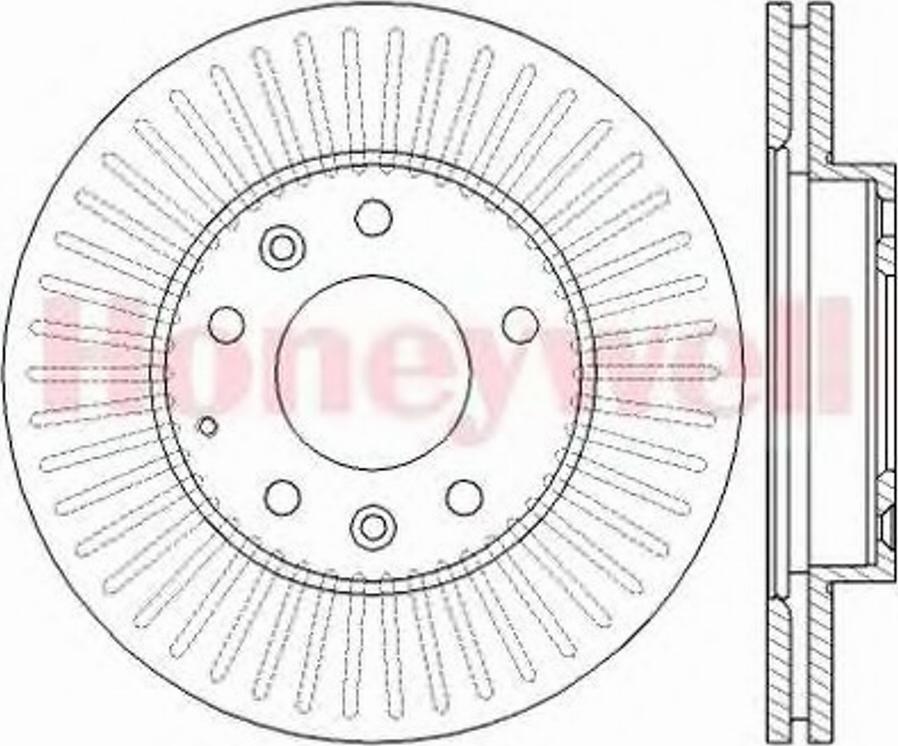 BENDIX 562446B - Тормозной диск autospares.lv