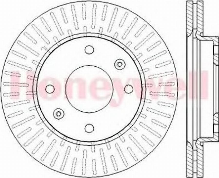 BENDIX 562459B - Тормозной диск autospares.lv