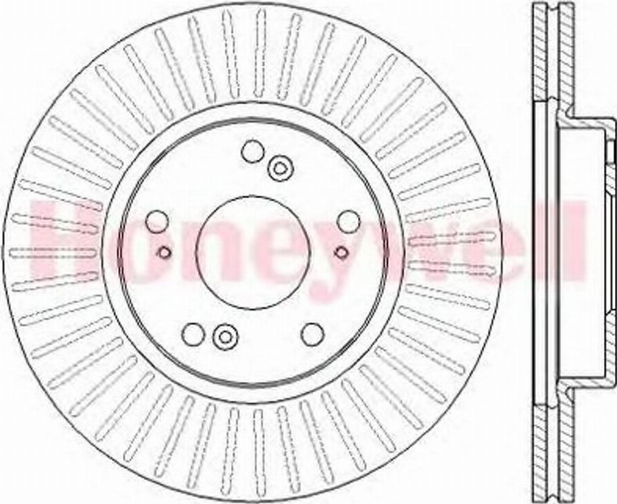 BENDIX 562457B - Тормозной диск autospares.lv