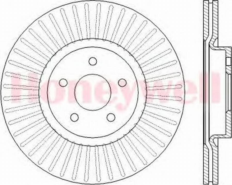 BENDIX 562434B - Тормозной диск autospares.lv