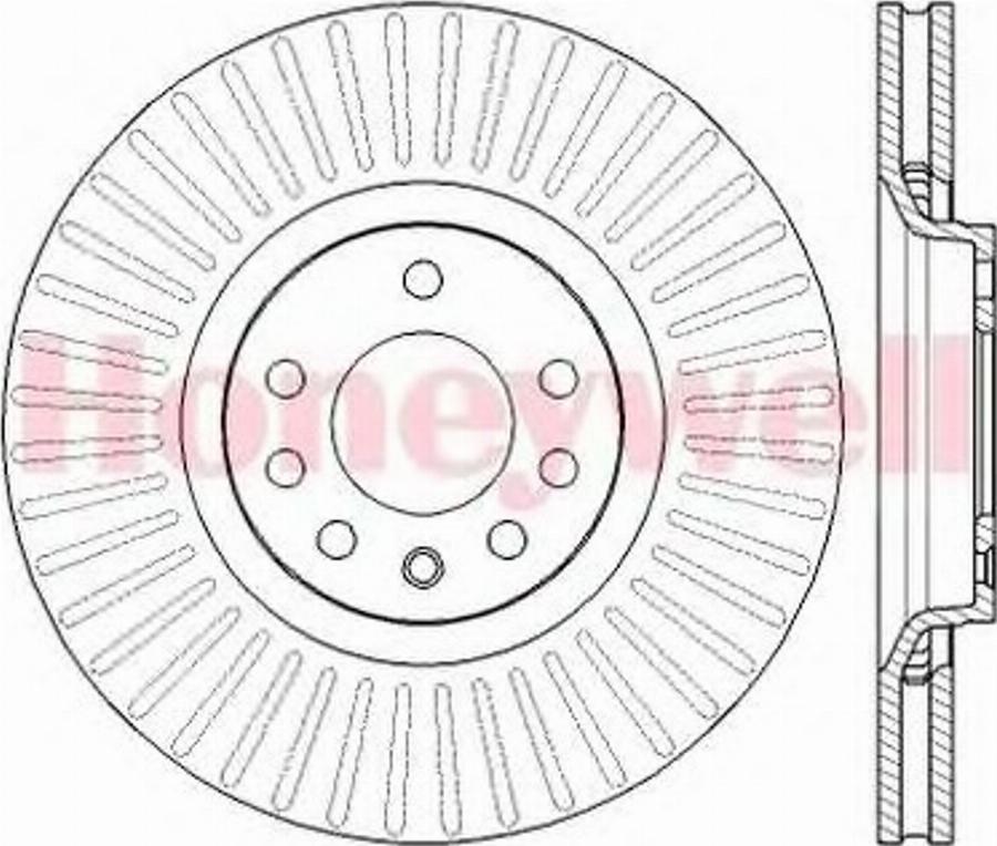 BENDIX 562423B - Тормозной диск autospares.lv