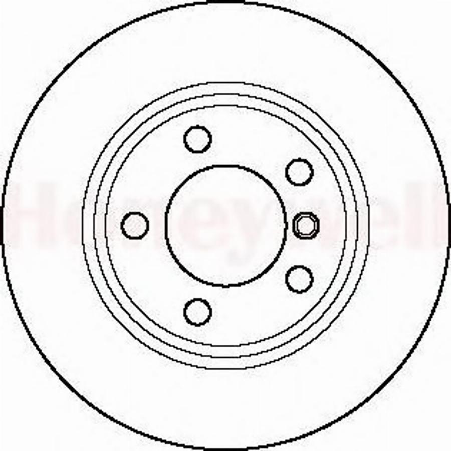 BENDIX 562090 B - Тормозной диск autospares.lv