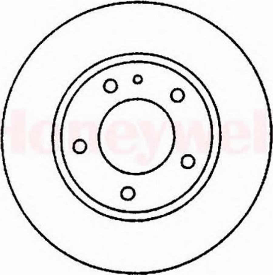 BENDIX 562048 B - Тормозной диск autospares.lv