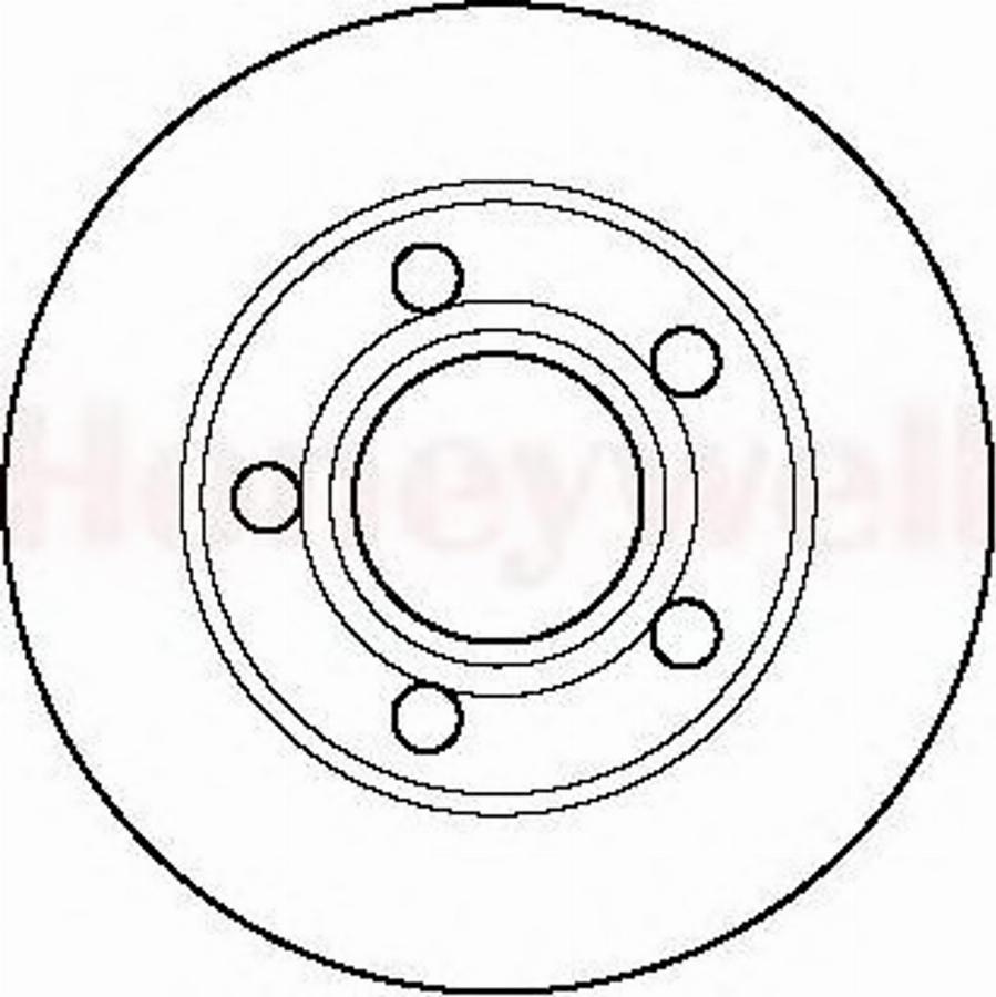 BENDIX 562089 B - Тормозной диск autospares.lv