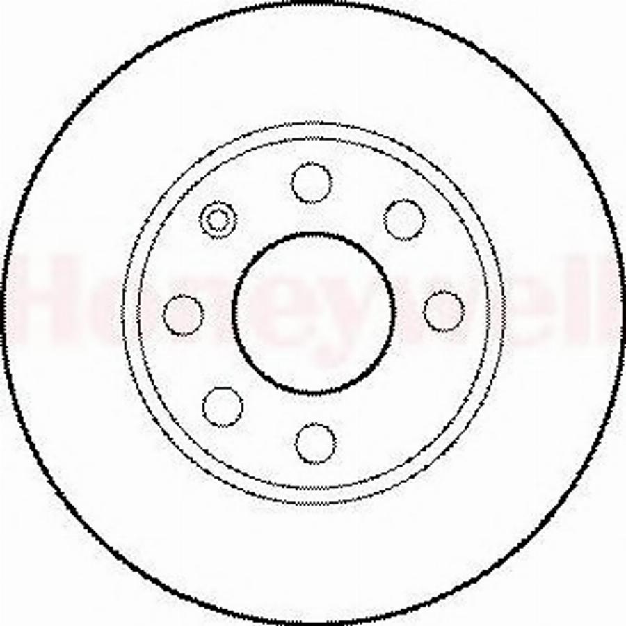 BENDIX 562195 B - Тормозной диск autospares.lv