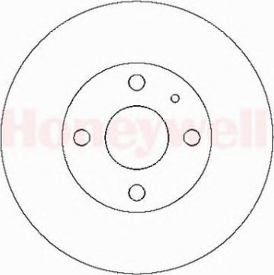 BENDIX 562197 B - Тормозной диск autospares.lv