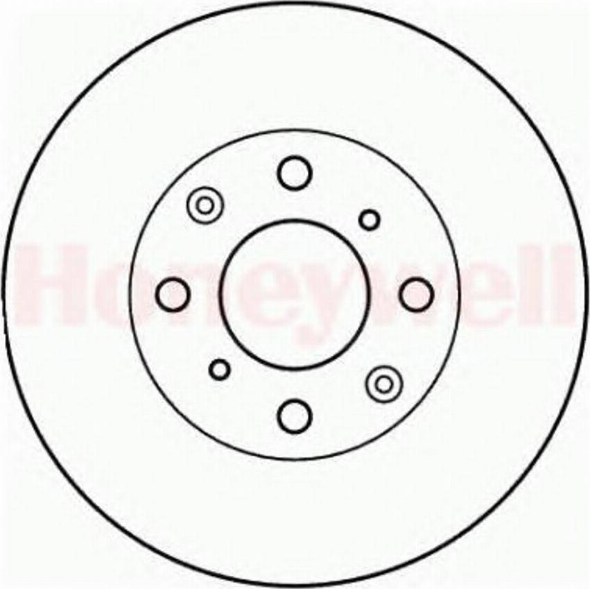 BENDIX 562142 B - Тормозной диск autospares.lv