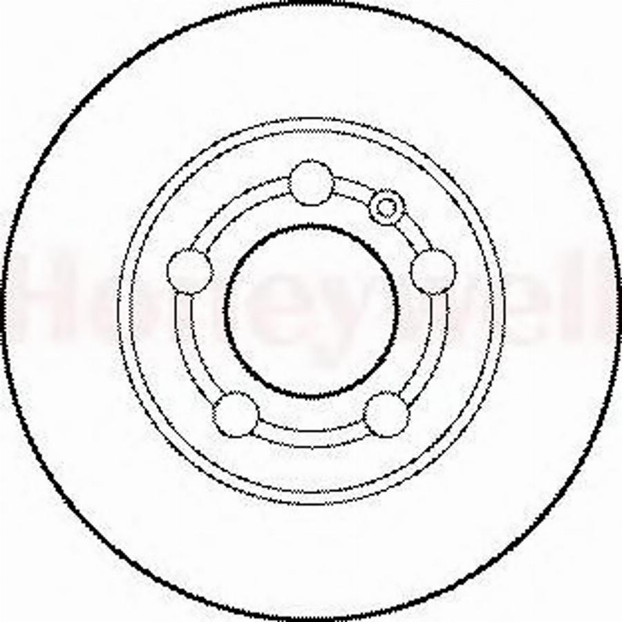 BENDIX 562177 B - Тормозной диск autospares.lv