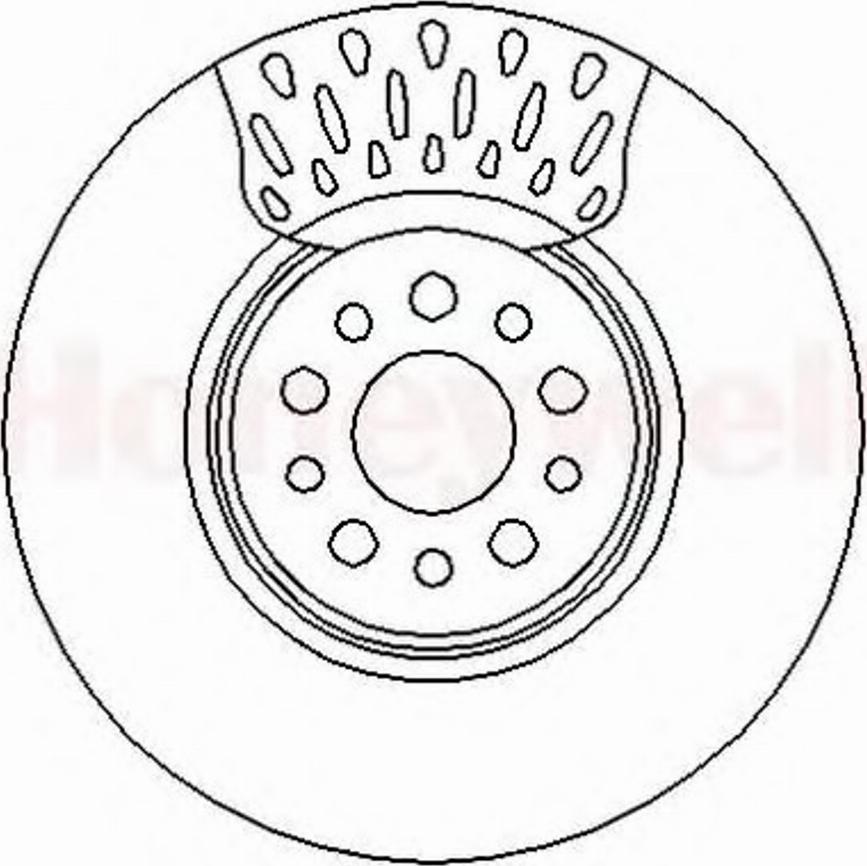 BENDIX 562394B - Тормозной диск autospares.lv