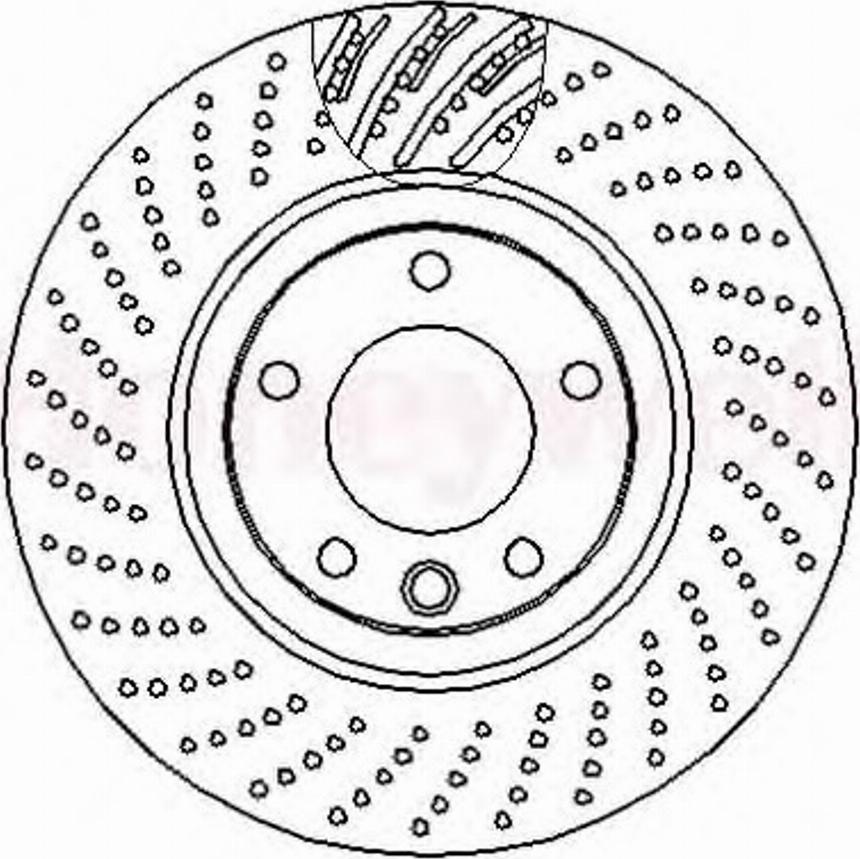 BENDIX 562359B - Тормозной диск autospares.lv