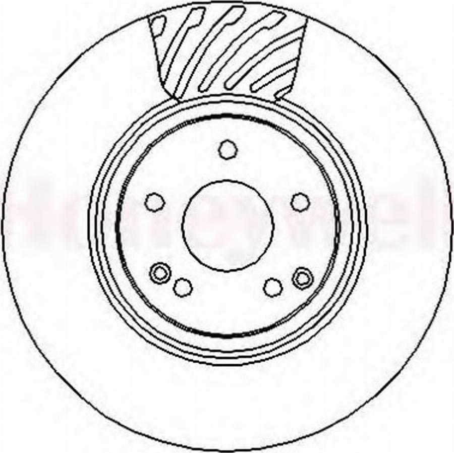 BENDIX 562354B - Тормозной диск autospares.lv