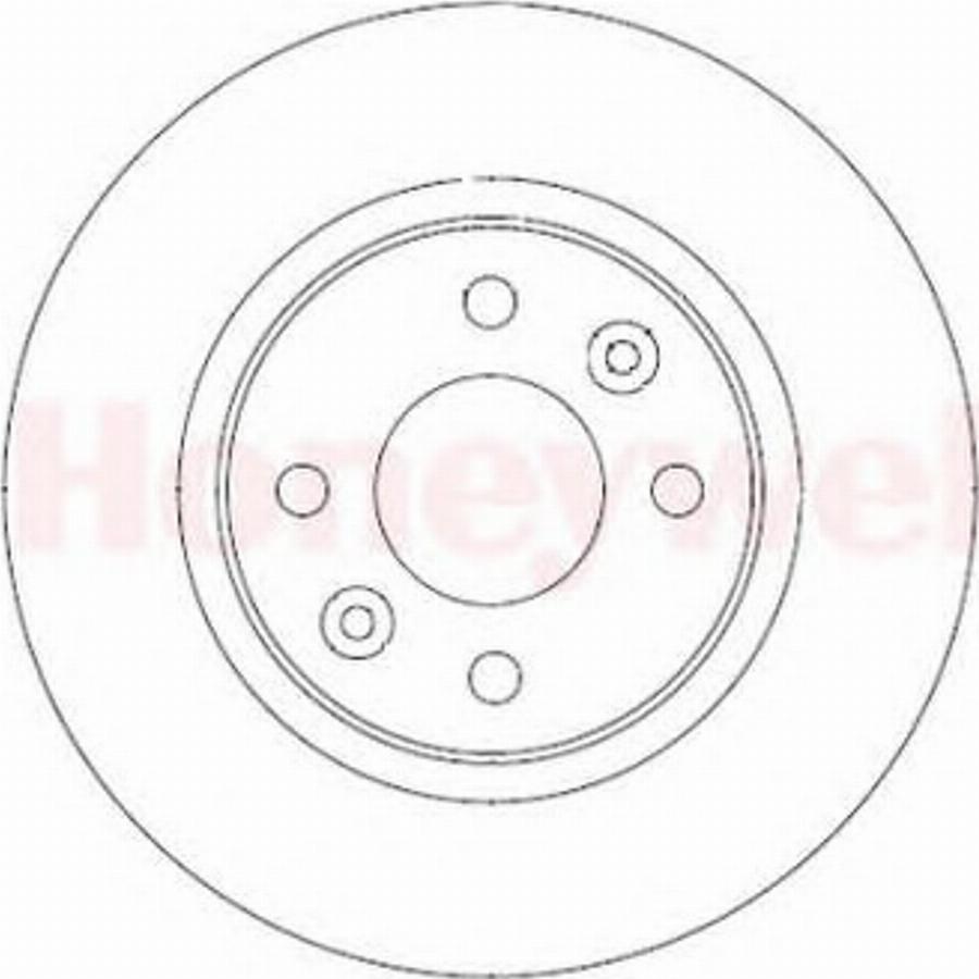 BENDIX 562293 B - Тормозной диск autospares.lv