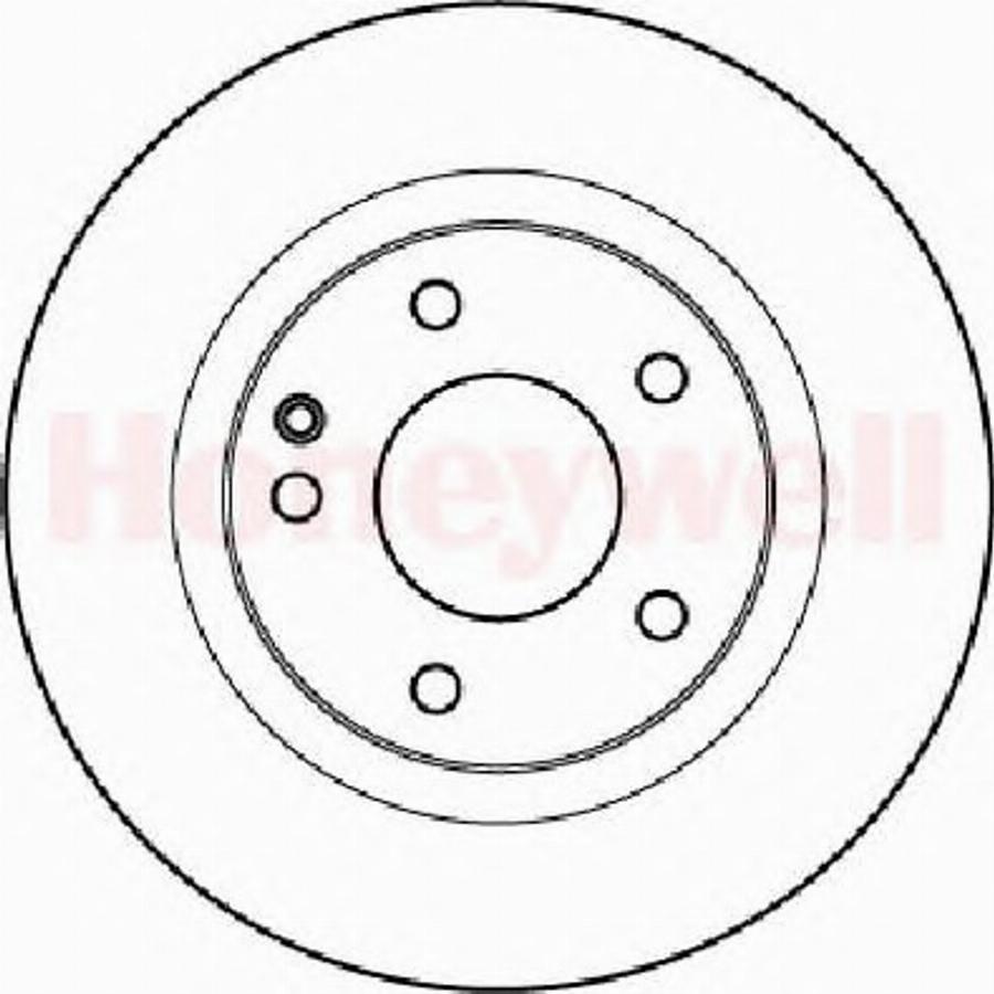 BENDIX 562245 B - Тормозной диск autospares.lv