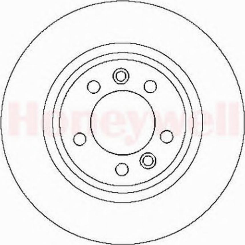 BENDIX 562253 B - Тормозной диск autospares.lv