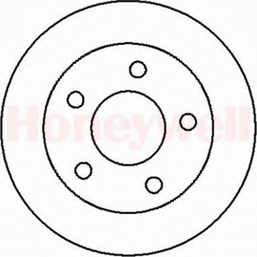 BENDIX 562264 B - Тормозной диск autospares.lv