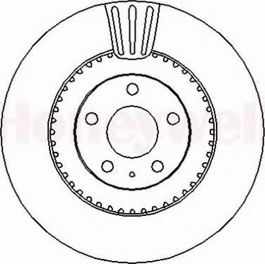 BENDIX 562289B - Тормозной диск autospares.lv