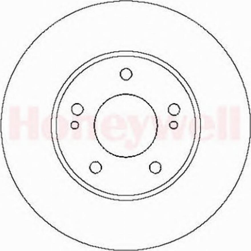 BENDIX 562285 B - Тормозной диск autospares.lv