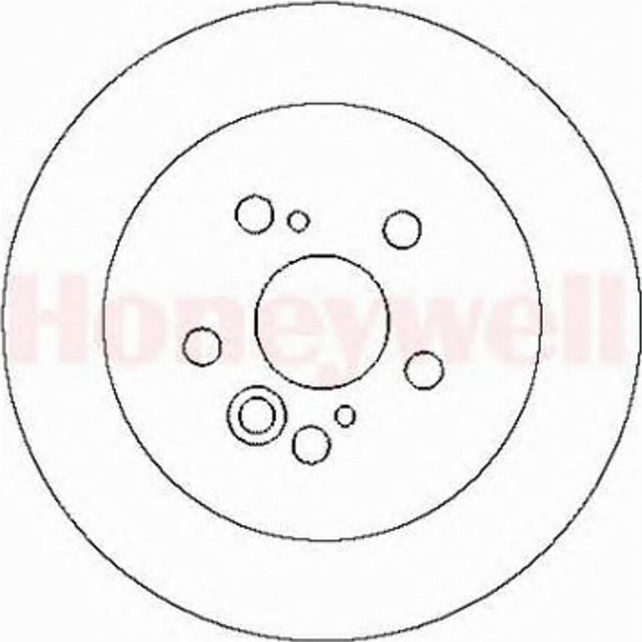 BENDIX 562288 B - Тормозной диск autospares.lv