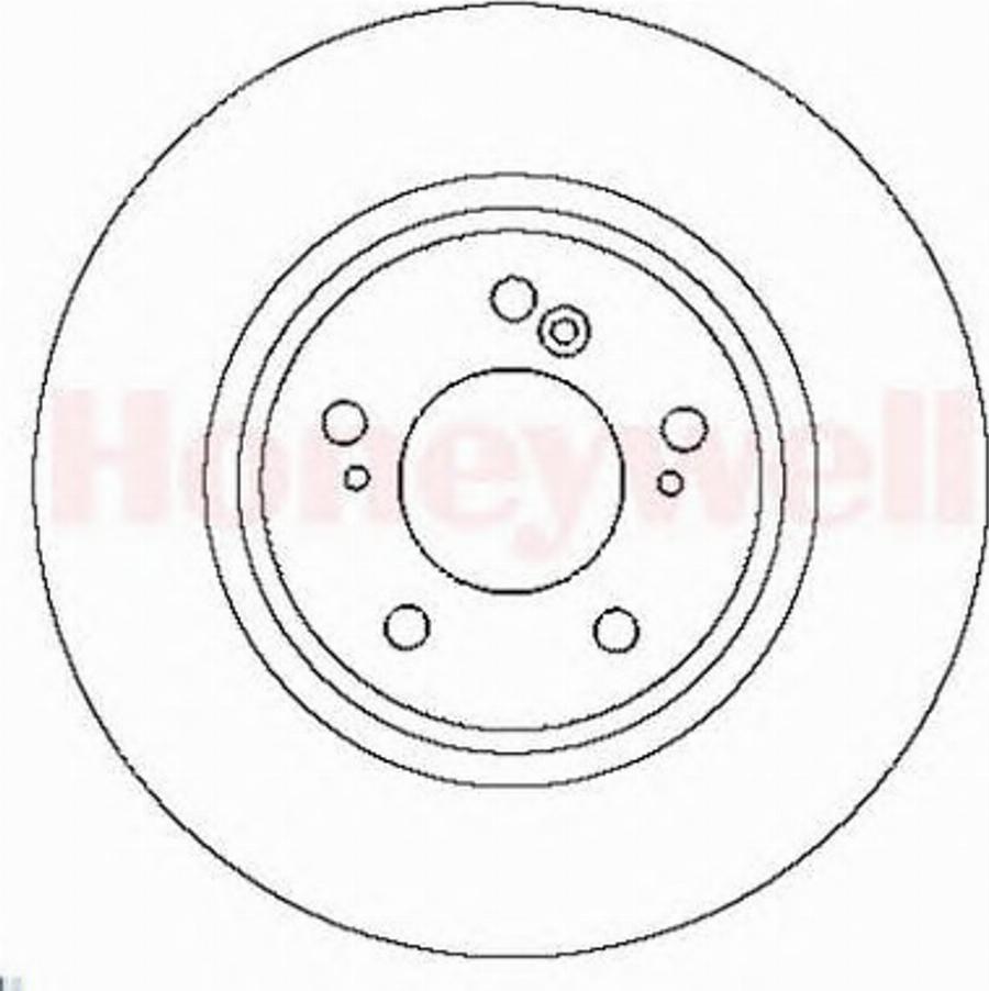 BENDIX 562283 B - Тормозной диск autospares.lv