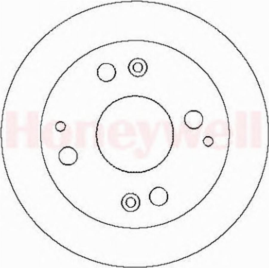 BENDIX 562282 B - Тормозной диск autospares.lv