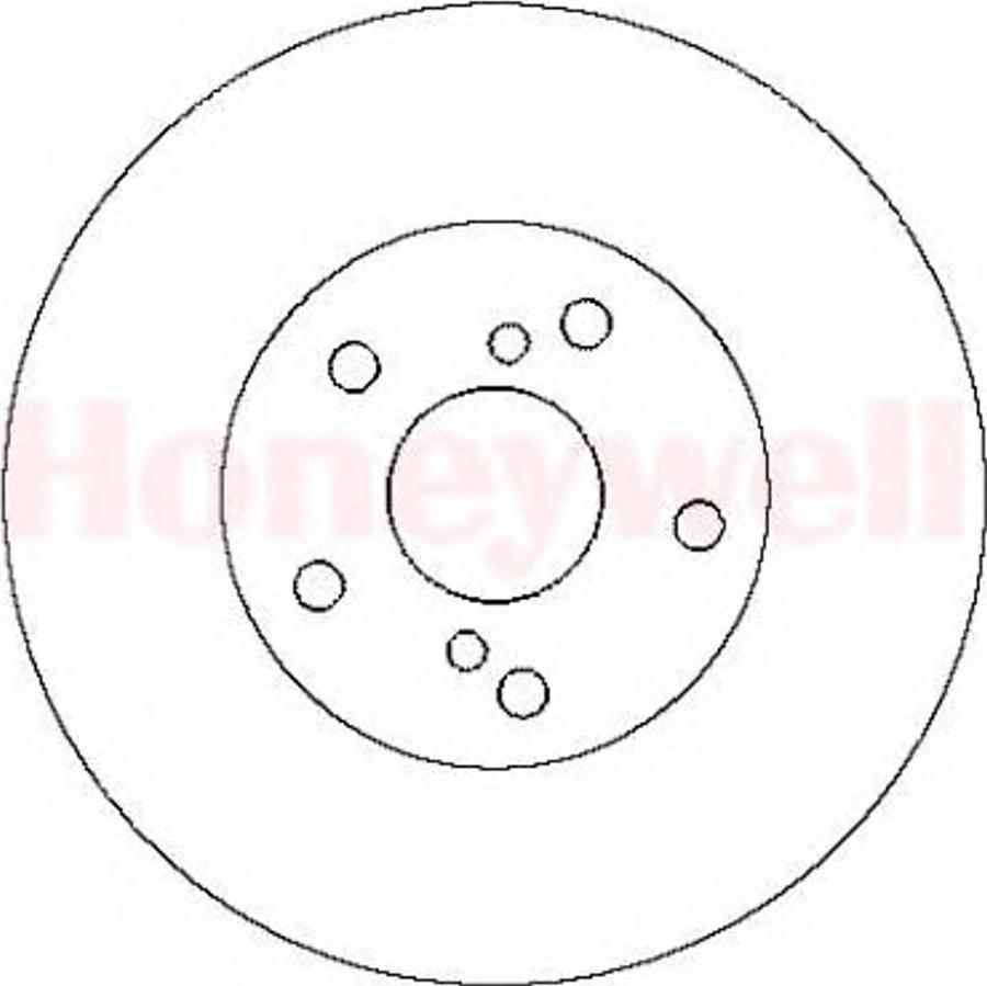 BENDIX 562287 B - Тормозной диск autospares.lv