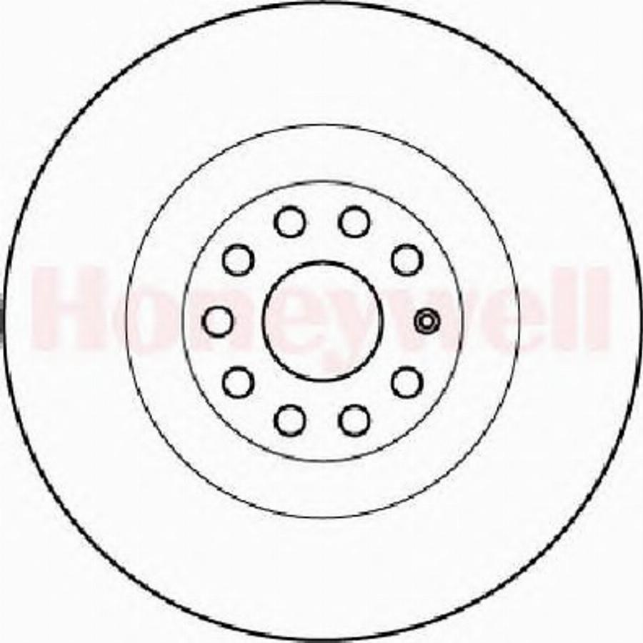 BENDIX 562239 B - Тормозной диск autospares.lv