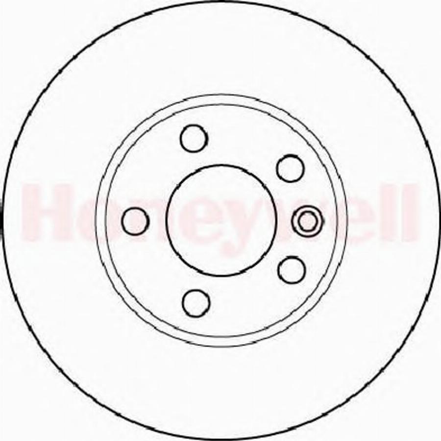 BENDIX 562234 B - Тормозной диск autospares.lv