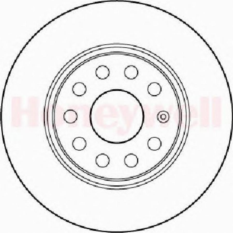 BENDIX 562237 B - Тормозной диск autospares.lv