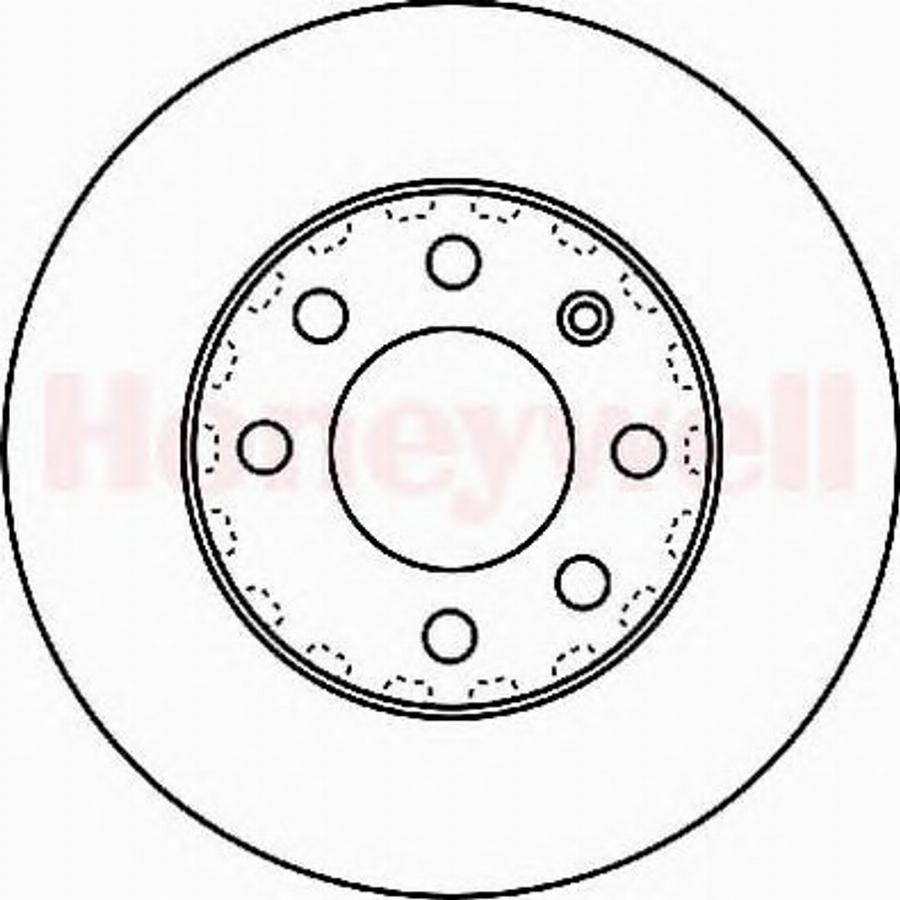 BENDIX 562226 B - Тормозной диск autospares.lv