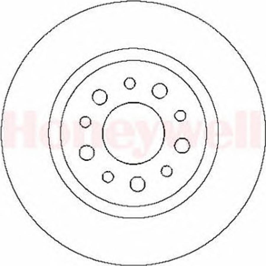 BENDIX 562275 B - Тормозной диск autospares.lv