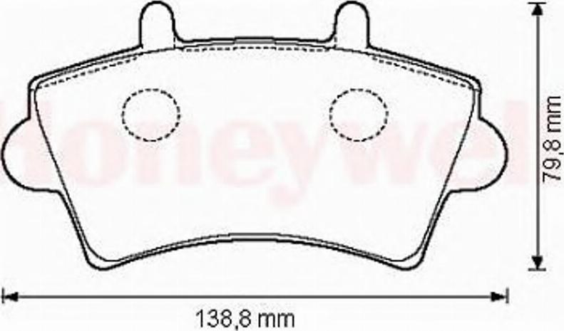 BENDIX 573107 B - Тормозные колодки, дисковые, комплект autospares.lv