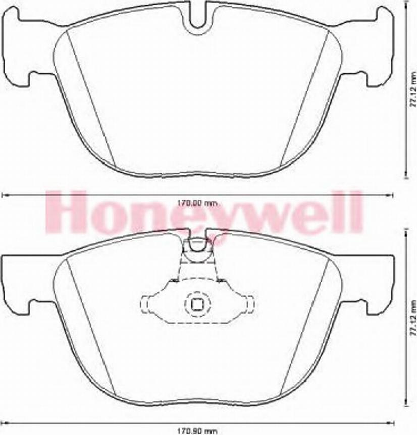 BENDIX 573300B - Тормозные колодки, дисковые, комплект autospares.lv