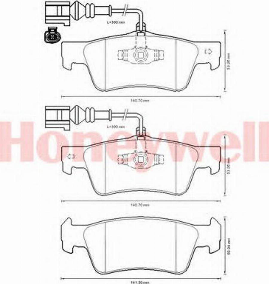 BENDIX 573301B - Тормозные колодки, дисковые, комплект autospares.lv